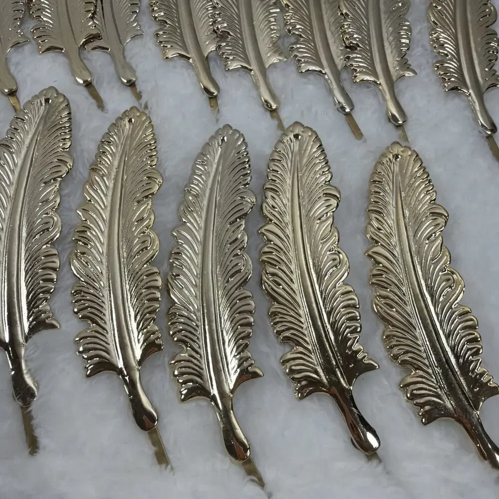 Metal Gold Feather Hat Pin - Western Style – Inspired Look